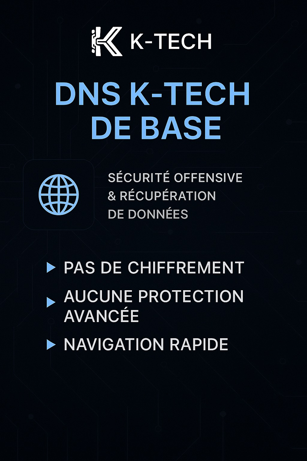DNS K‑TECH de base
